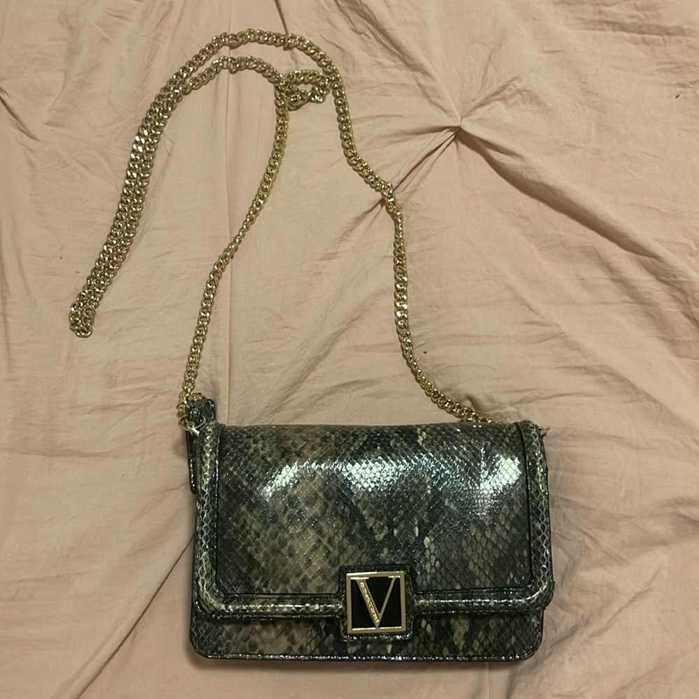 New Without tags Victoria Secret Snake Crossbody Purse